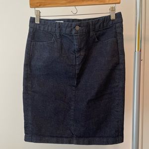 Gap Breezy Denim Pencil Skirt